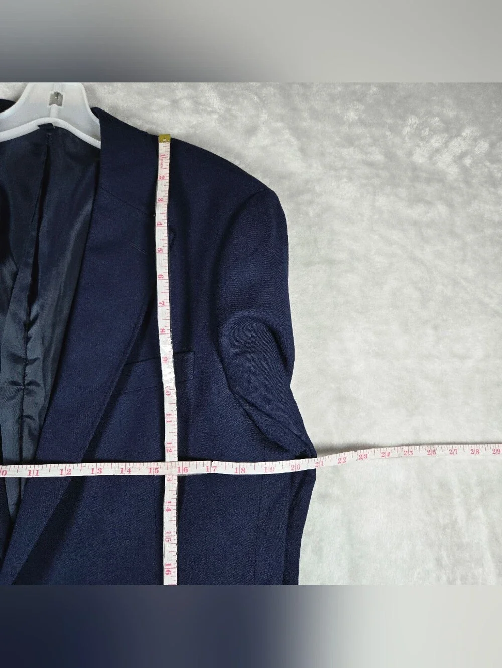J Crew Blazer Mens 40R Navy Thompson University Stretch Sport Coat Gold Buttons